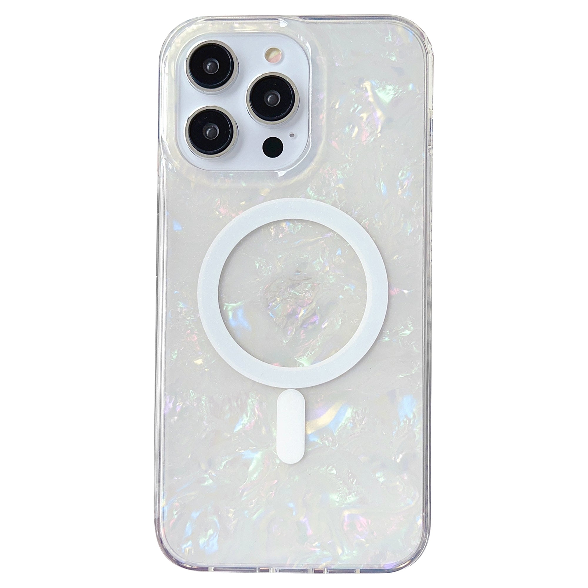 For iPhone 12 Pro Max 6.7 inch TPU PC Phone Case IMD Shell Pattern Back Cover Compatible with MagSafe For iPhone 12 Pro Max 6.7 inch TPU PC Phone Case IMD Shell Pattern Back Cover Compatible with MagSafe